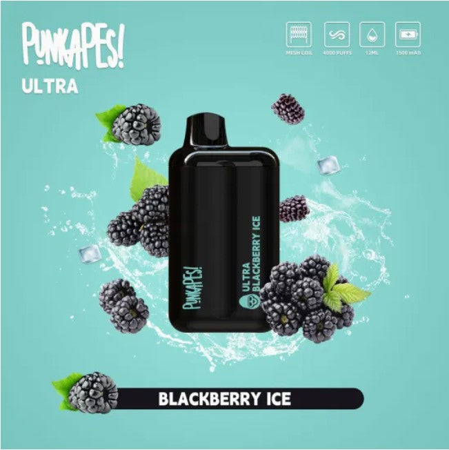 Punkapes Ultra 4000 - Blackberry Ice SW Clouds Australia