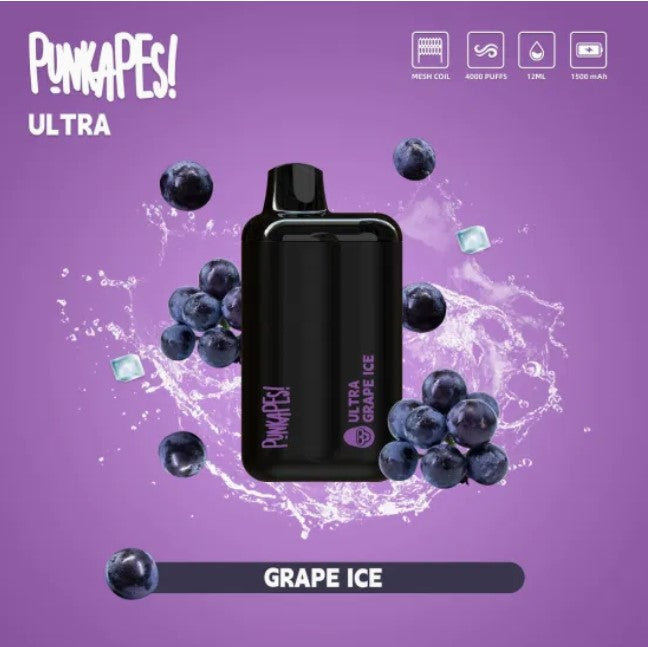 Punkapes Ultra 4000 - Grape Ice SW Clouds Australia