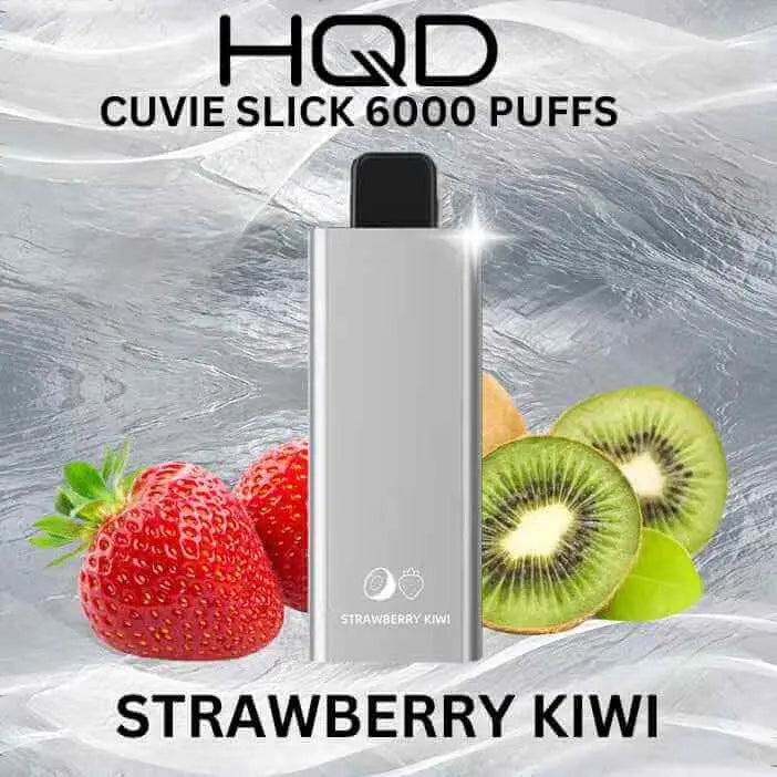 HQD Cuvie Slick 6000 - Strawberry Kiwi - SW Clouds Australia 32.99