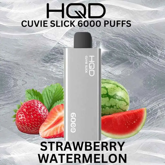 HQD Cuvie Slick 6000 - Strawberry Watermelon - SW Clouds Australia