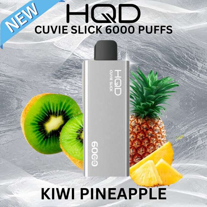 HQD Cuvie Slick 6000 - Kiwi Pineapple SW Clouds Australia