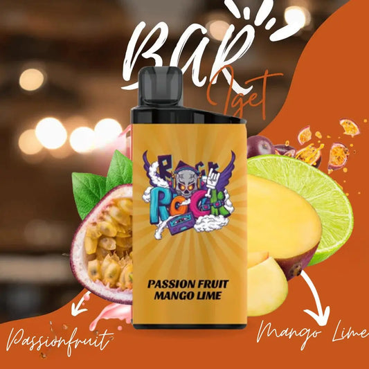 iGet Bar 3500 - Passionfruit Mango Lime SW Clouds Australia