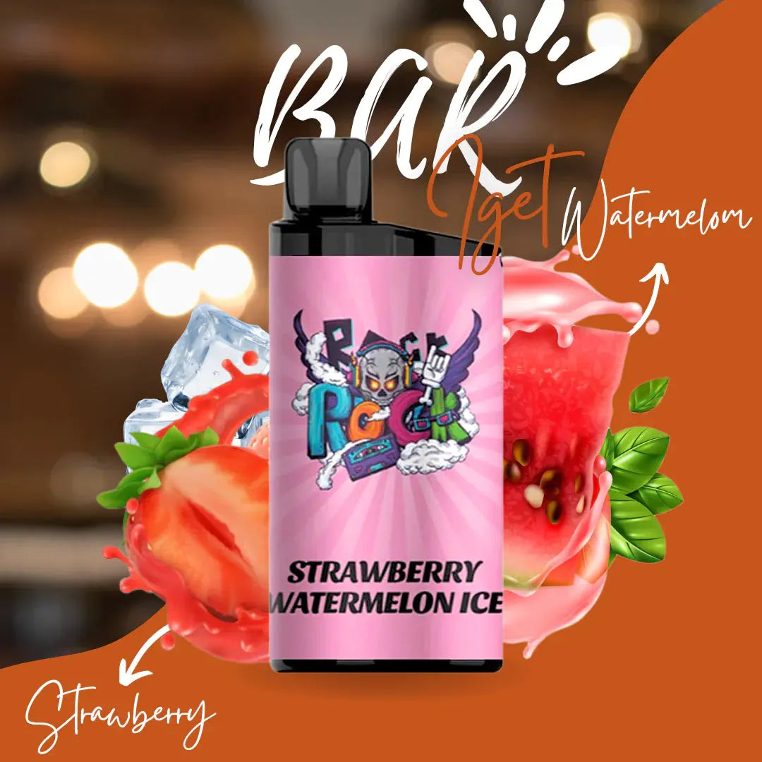 iGet Bar 3500 - Strawberry Watermelon Ice SW Clouds Australia