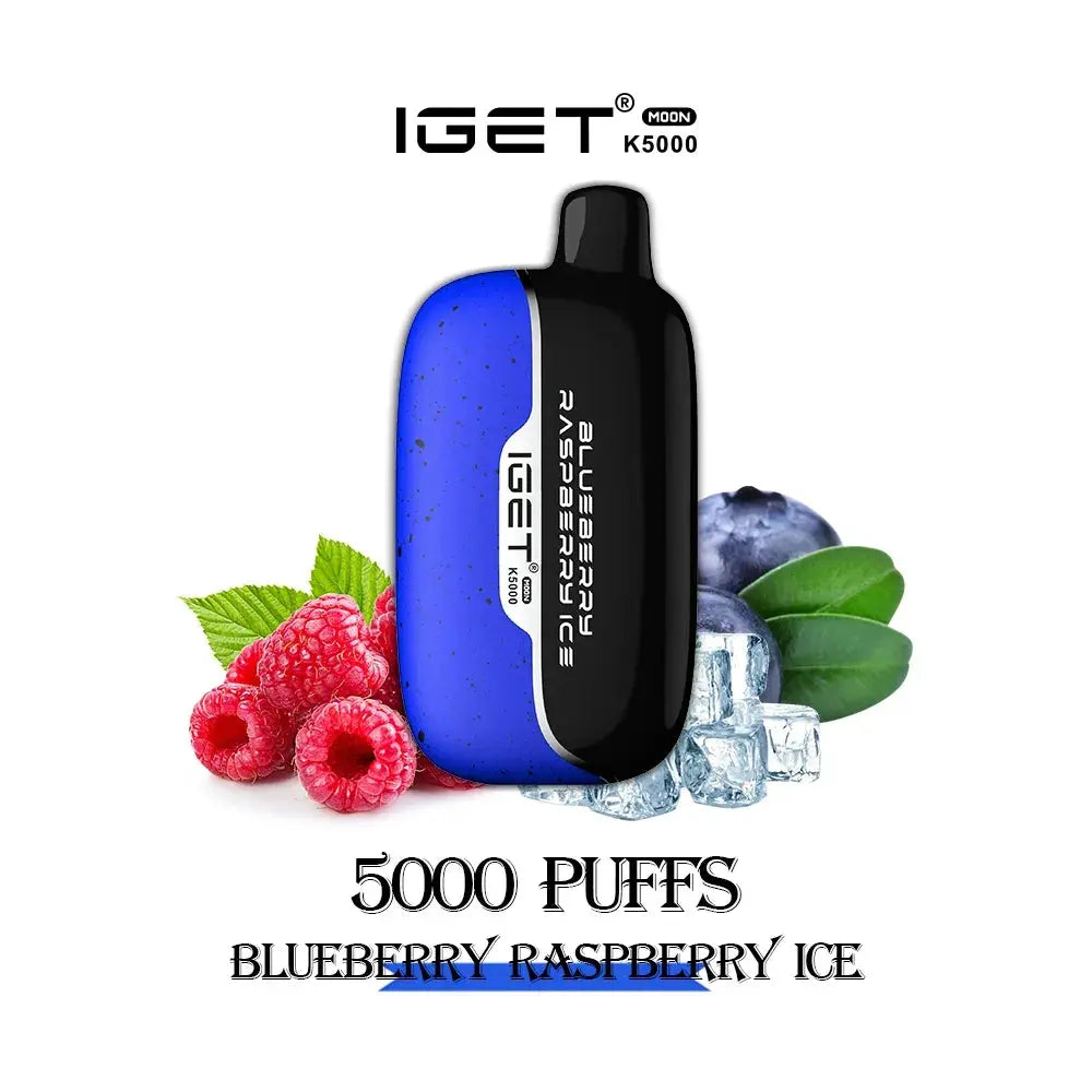 iGet Moon K5000 - Blueberry Raspberry Ice SW Clouds Australia