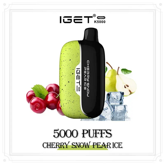 iGet Moon K5000 - Cherry Snow Pear Ice (NEW) SW Clouds Australia