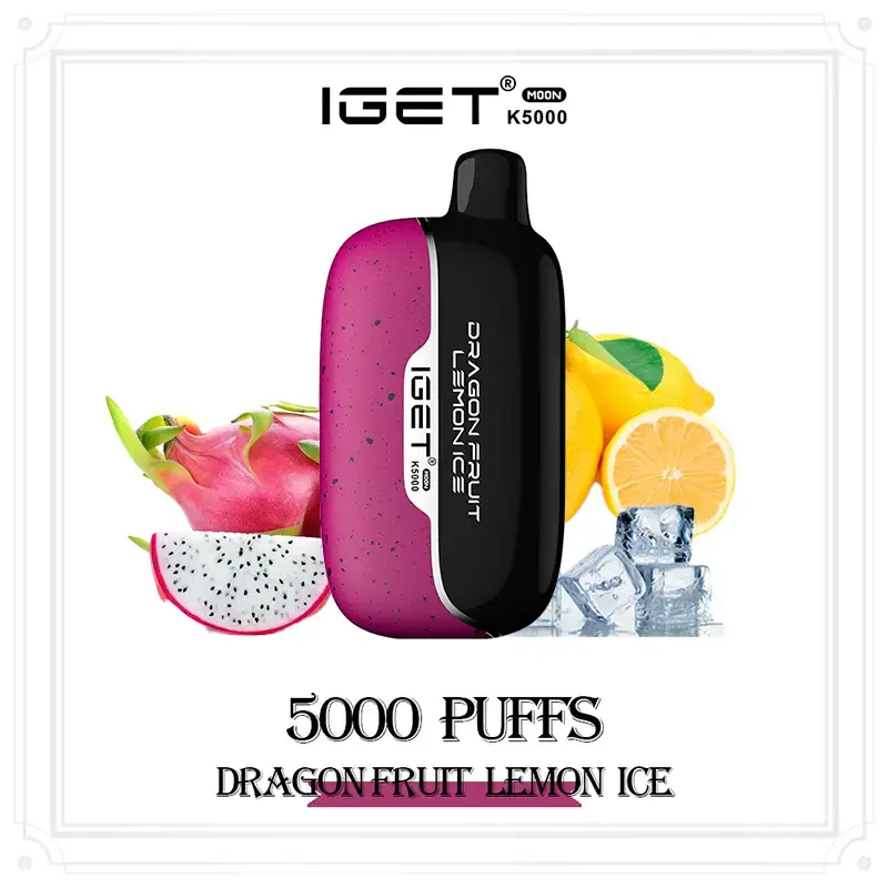 iGet Moon K5000 - Dragonfruit Lemon Ice (NEW) SW Clouds Australia