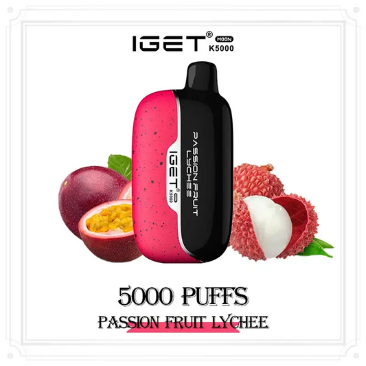 iGet Moon K5000 - Passionfruit Lychee (NEW) SW Clouds Australia